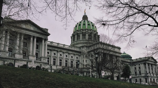 Pennsylvania state capitol building