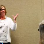 Amy Brown discussing Universal Design For Learning