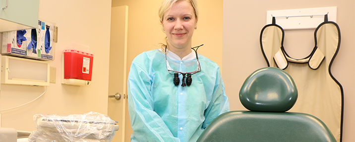 Dentist Katie Townsend featured in a CDS article