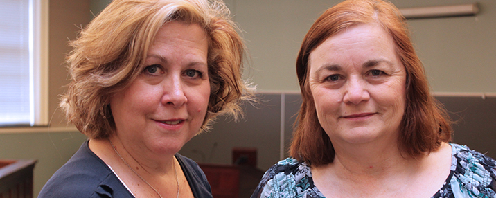 CDS Director Beth Mineo with Cheryl Bates-Harris of the National Disability Rights Network