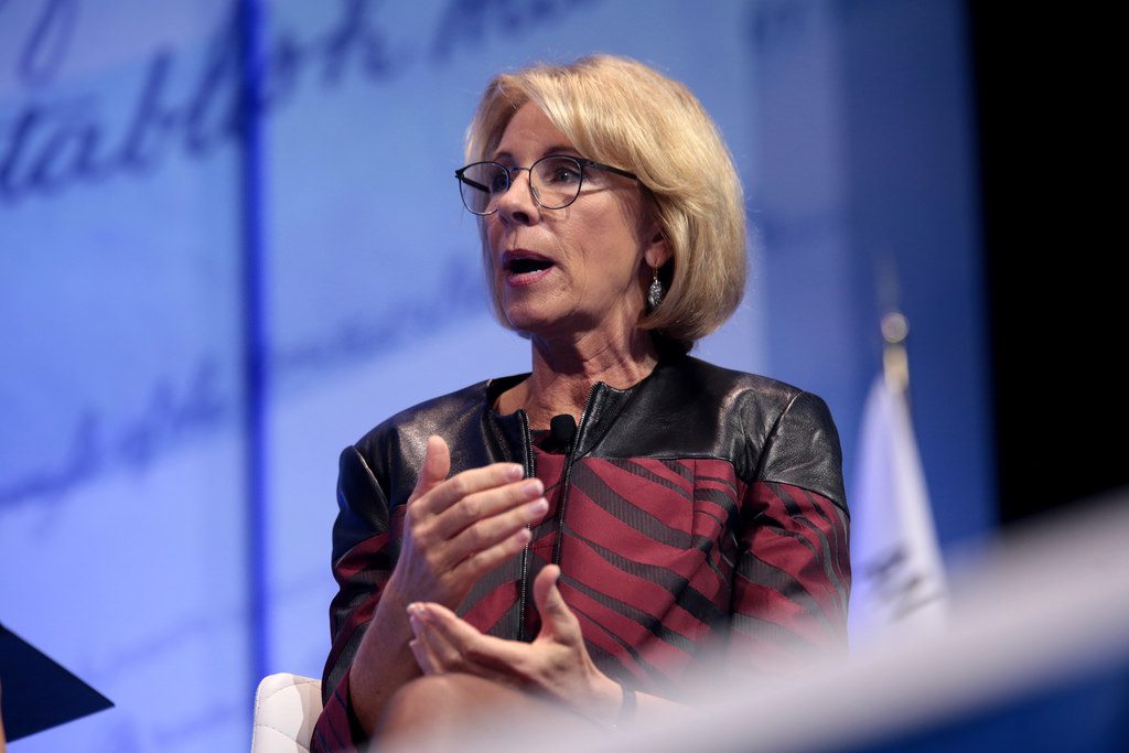 United States Secretary of Education Betsy DeVos