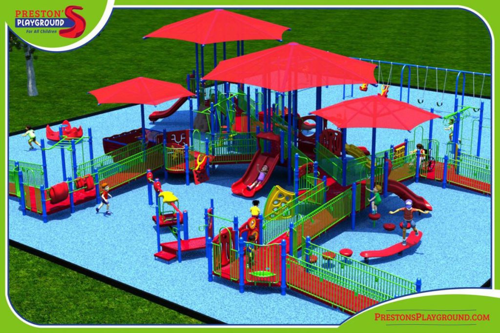 Artist rendering of Preston's Playground