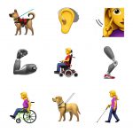 Apple Disability Themed Emoji