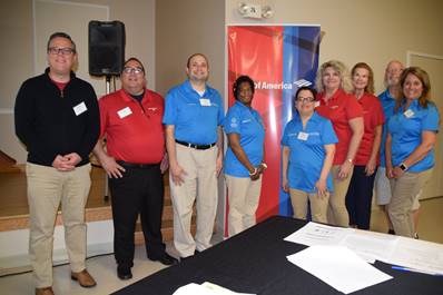 Volunteers from Bank of America