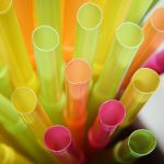 plastic drinking straw