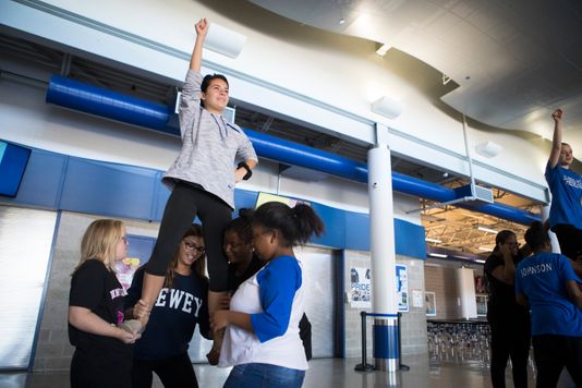 Middletown High School Unified Cheer team