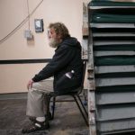 homeless man in Wilmington Delaware