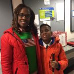 Sonya Lawrence and her son Xavier