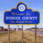 Welcome to Sussex County sign
