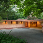 Kenneth and Phyllis Laurent House in Rockford, IL, designed by Frank Lloyd Wright.