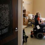 Korrie Johnson, who has cerebral palsy, spent months living in a nursing home because she was unable to find reliable home care.