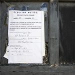 Notice of Philadelphia polling place change
