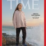 Climate activist Greta Thunberg photographed on the shore in Lisbon, Portugal December 4, 2019.