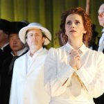 Miriam Gordon-Stewart of Victory Hall Opera in Charlottesville performs in “Lohengrin.”