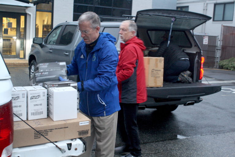The University of Delaware is donating supplies of personal protection equipment from shuttered research labs to the Delaware Emergency Management Agency.
