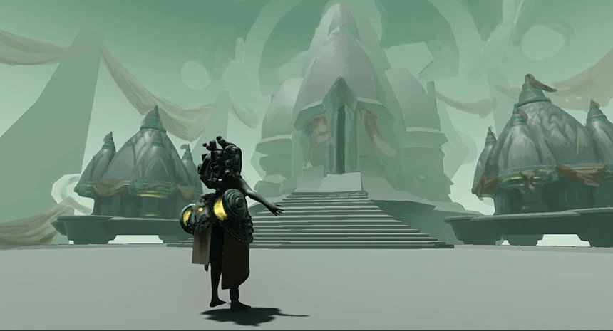 A still frame from the video game Palaka