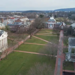 Aerial view of UD campus