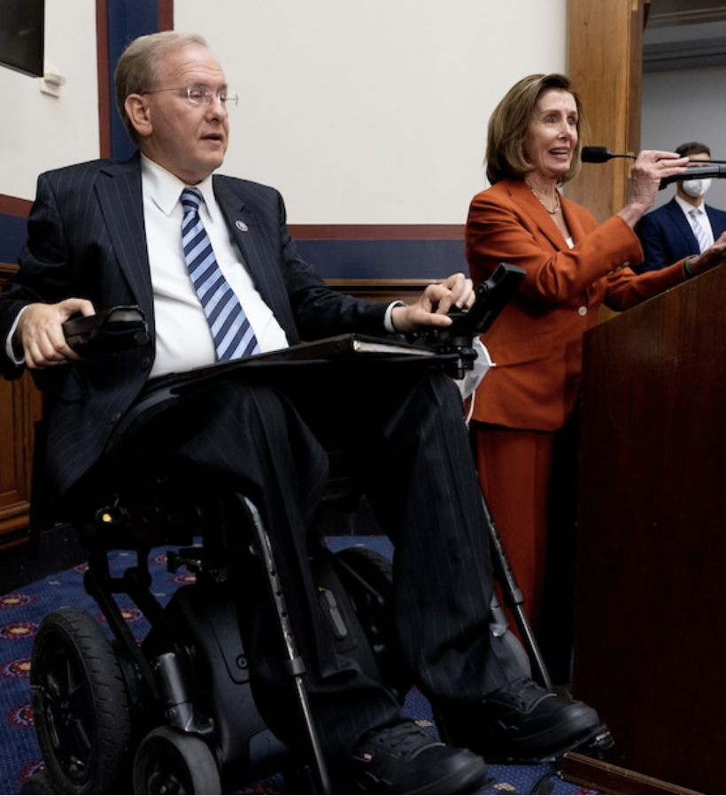 A congressman wasn’t allowed on a flight — because of his wheelchair