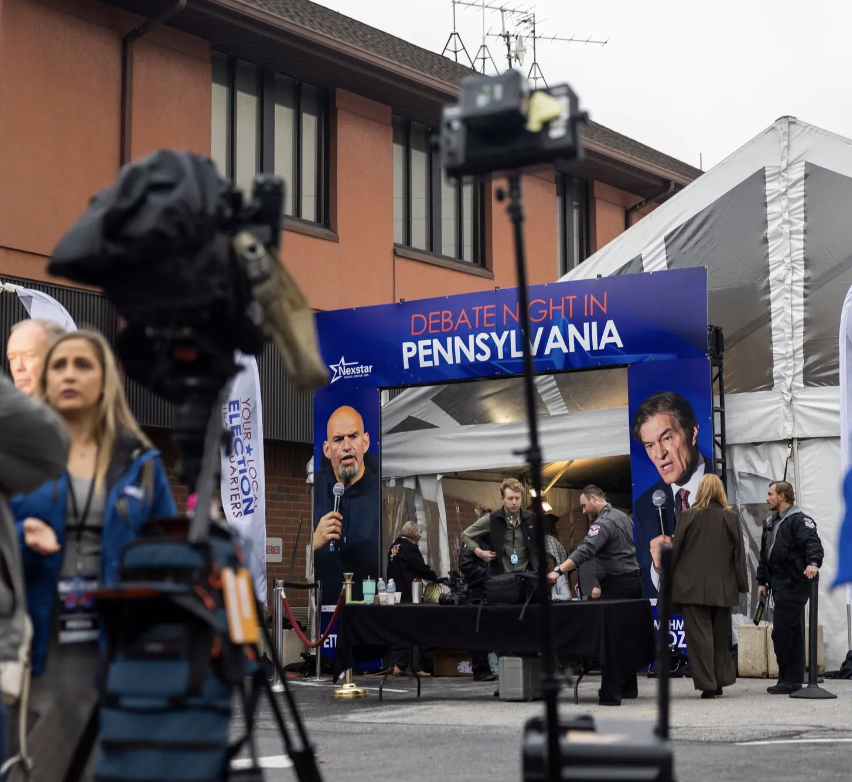 Preparations for Tuesday’s Senate debate in Pennsylvania. Lt. Gov. John Fetterman faced his Republican opponent, Dr. Mehmet Oz