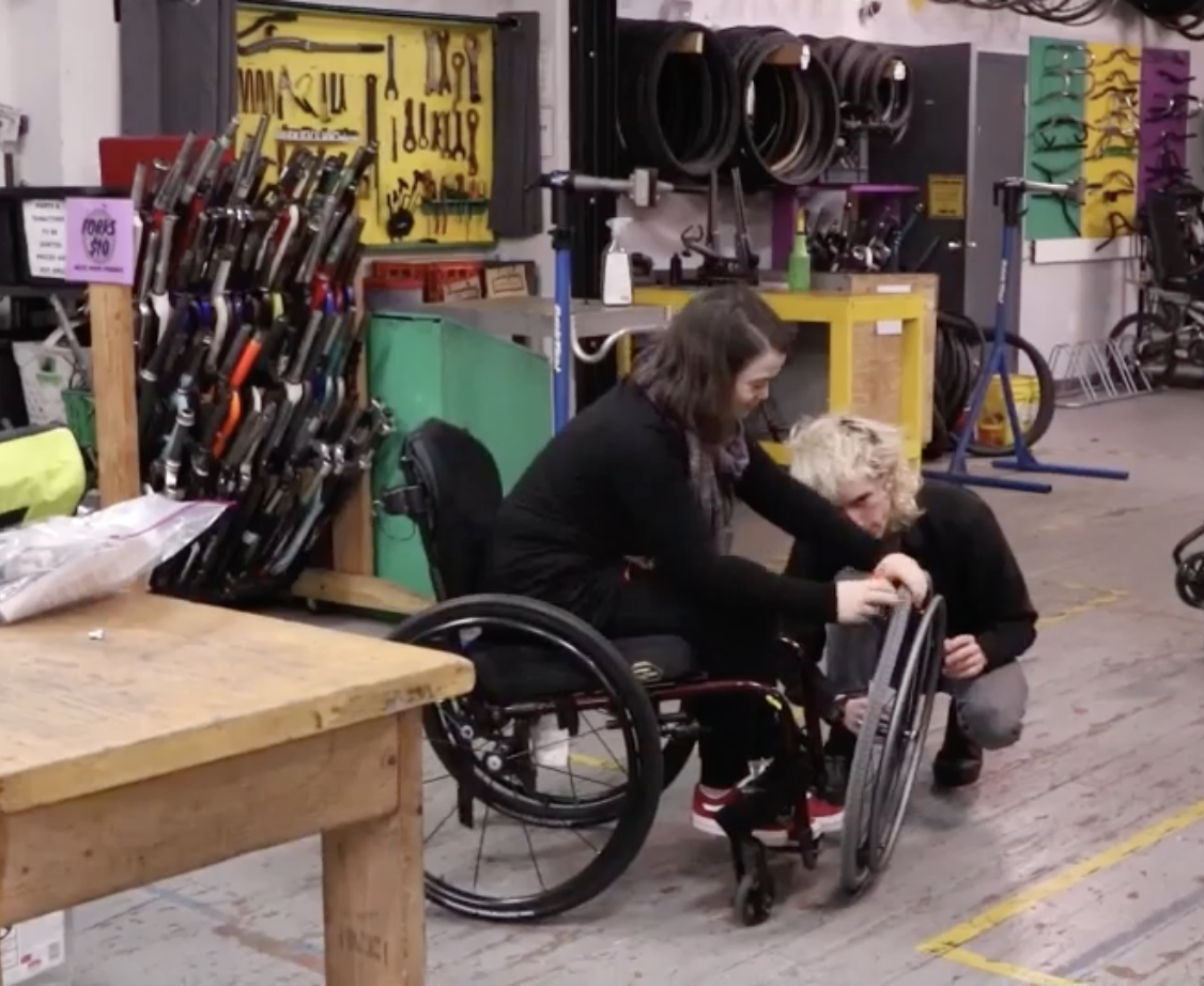 Wheelchair repair empower those with disabilities in