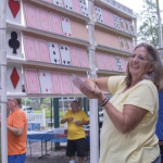 Members of the community participate in a prior International Week of the Deaf event.